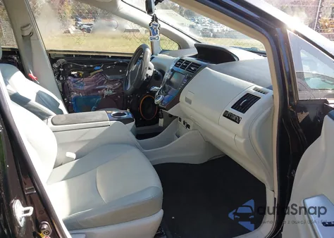 2012 Toyota Prius V Five from USA, damaged, VIN JTDZN3EU1C3042248